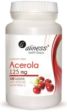 Aliness Acerola 125 mg 120 tabletek