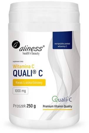Aliness Witamina C 1000 mg Quali-C 250 g proszek