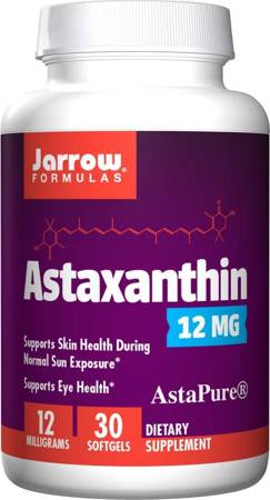 Jarrow Formulas Astaksantyna (Astaxanthin) 12 mg 30 kapsułek