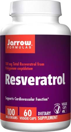 Jarrow Formulas Resweratrol 100 mg 60 kapsułek