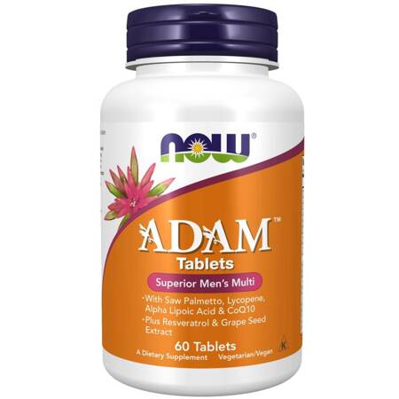Now Foods Adam Tablets (Multiwitamina i Minerały) 60 tabletek