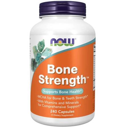Now Foods Bone Strength 240 kapsułek