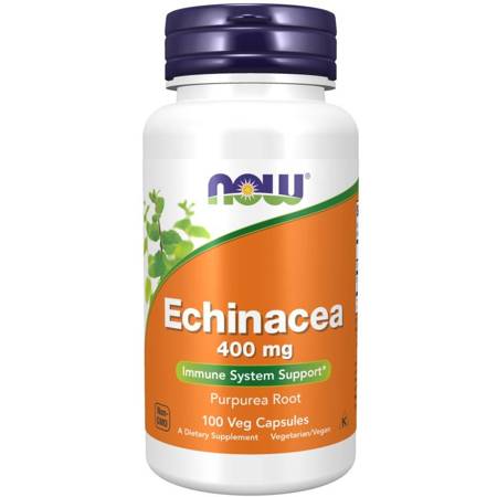 Now Foods Echinacea 400 mg 100 kapsułek