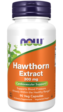 Now Foods Głóg (Hawthorn) 300 mg Extract 90 kapsułek