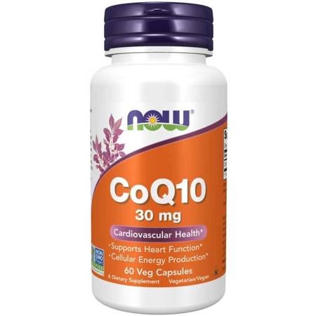 Now Foods Koenzym Q10 30 mg 60 kapsułek