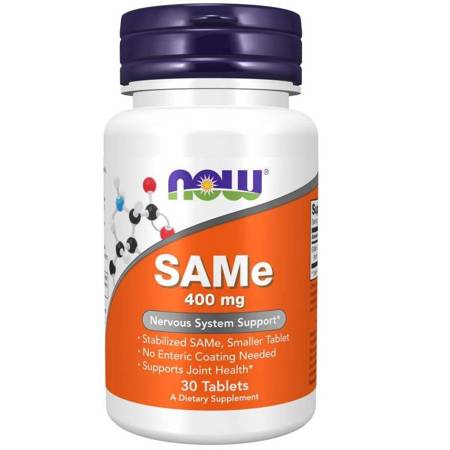 Now Foods SAMe 400 mg 30 tabletek