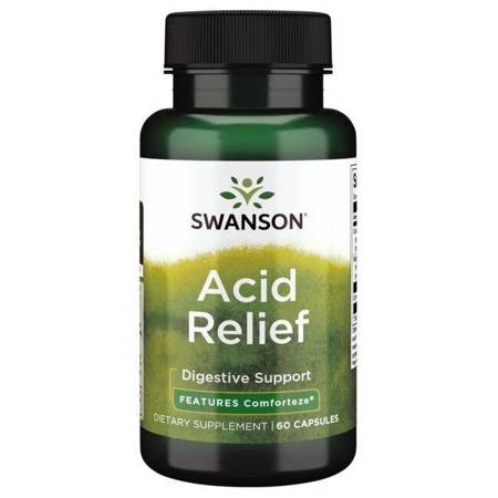 Swanson Acid Relief Comforteze 700 mg 60 kapsułek