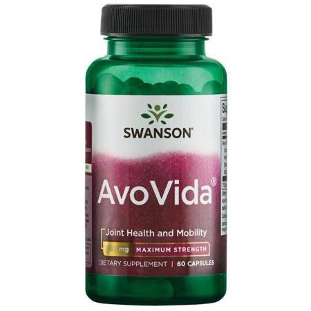 Swanson AvoVida Maximum Strength 300 mg 60 kapsułek