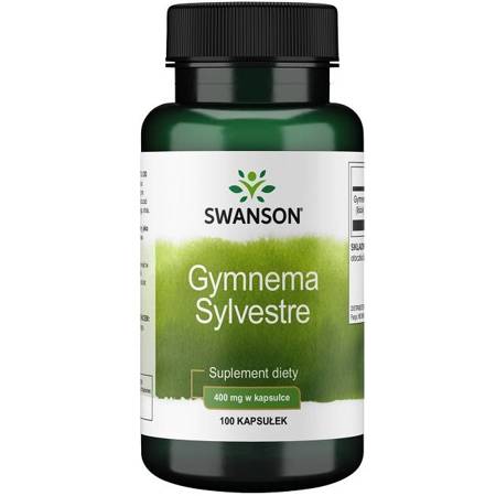 Swanson Gurmar (Gymnema Sylvestre) 400 mg 100 kapsułek