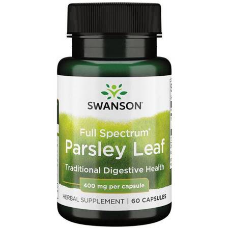 Swanson Natka Pietruszki (Parsley Leaf) 400 mg 60 kapsułek