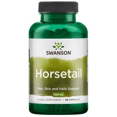 Swanson Skrzyp Polny (Horsetail) 500 mg 90 kapsułek
