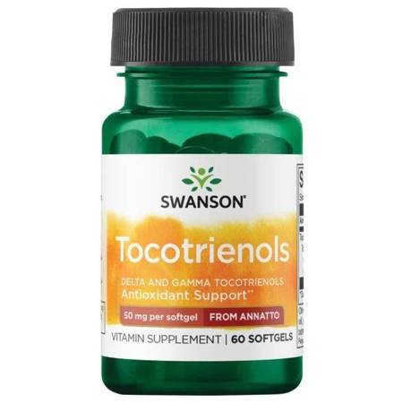 Swanson Tokotrienole DeltaGold z Annato 50 mg 60 kapsułek