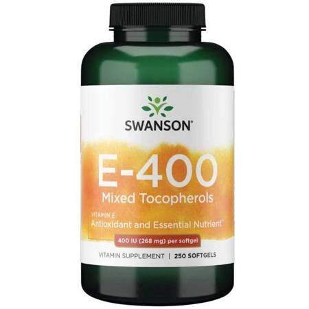 Swanson Witamina E (mieszanka tokoferoli) 268 mg 250 kapsułek
